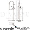 Crosswater PRO416FV Diagram