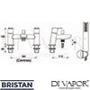 Bristan PS2 BSM C Mixer Spare Diagram