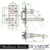 Hudson Reed Kia PT318 Spare Parts