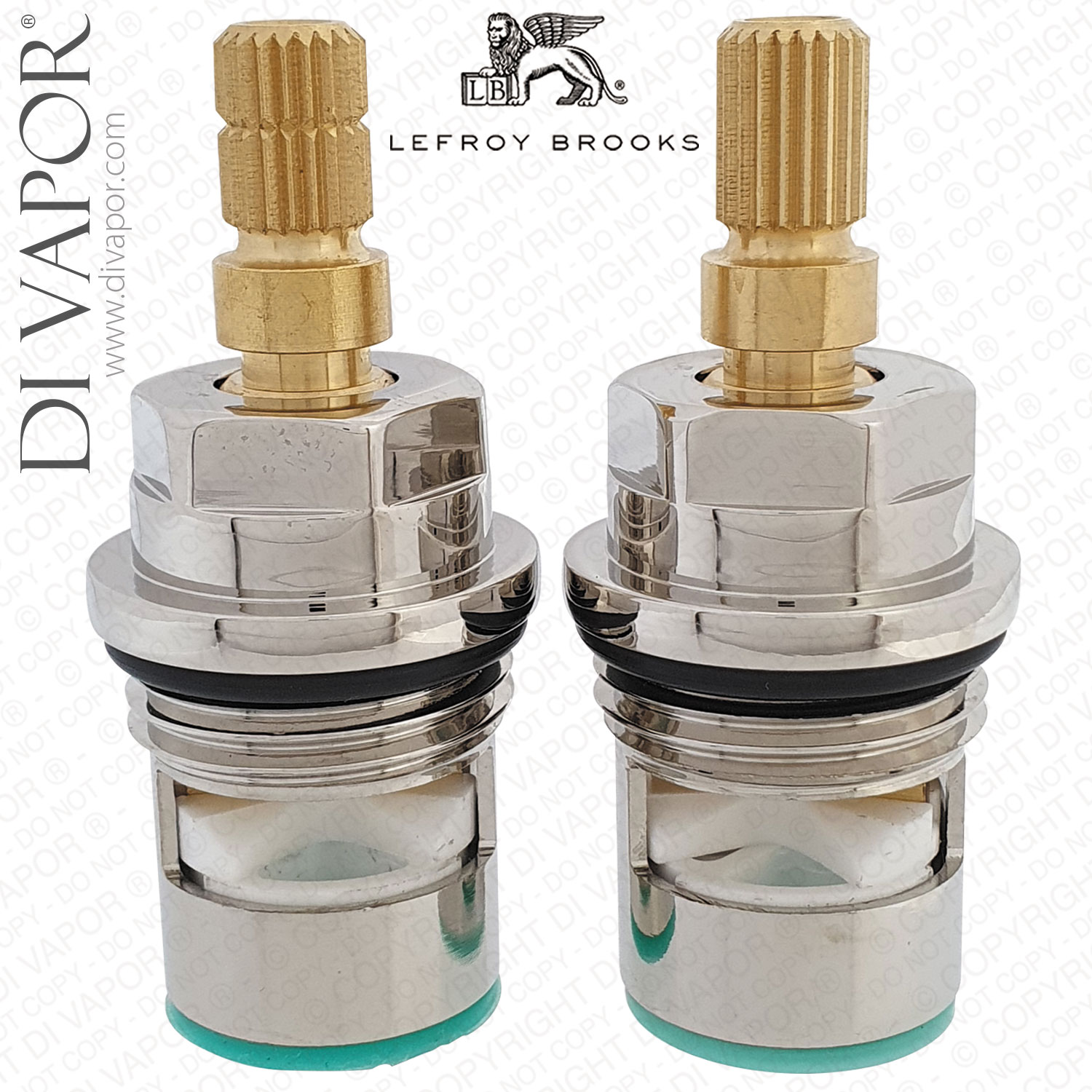 Lefroy Brooks PTA002NK Pair of Cartridges