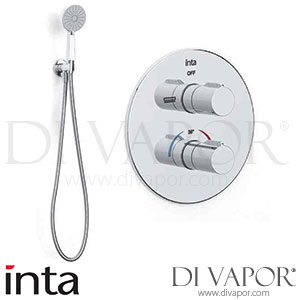 Inta PURO10 Puro Thermostatic Concealed Mixer Shower with Rinse Station and Eco-Air Handset Spare Parts