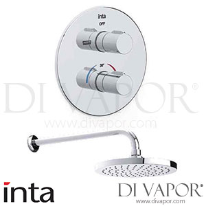 Inta PURO12 Puro Thermostatic Concealed Mixer Shower with Overhead Arm and Soaker Spare Parts