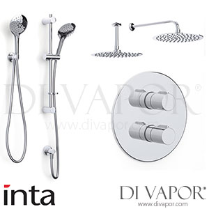 Inta PUROD13 Puro Concealed Thermostatic Shower with Ceiling Arm & Large Stainless Steel Soaker Spare Parts