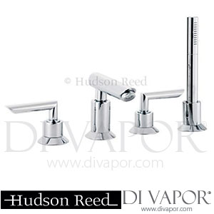 Hudson Reed Designer Xeta 4 Tap Hole Bath Mixer Tap - PW304 Spare Parts
