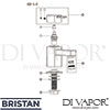 Bristan QD 1 2 E4 C Spare Tech Diagram