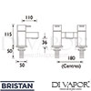 Bristan QD BF C Spare Parts Diagram