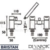 Bristan QD BSM C Mixer Spare Diagram