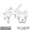 Bristan QD BSM E8 C Mixer Spare Diagram