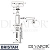 Bristan QD EBASNW C Mixer Spare Tech Diagram