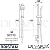 Bristan QD-SHXSMFF-C Spare Parts Diagram