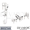 Bristan QD SHXSMFF C Spare Tech Diagram