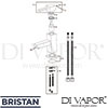 Bristan QD SMBAS C Mixer Spare Tech Diagram