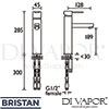 Bristan QD TBAS C Mixer Spare Diagram