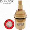 60mm 3/4" Cartridge, Quarter Turn Clockwise Open - 20 Spline