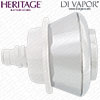 Heritage Toilet Chrome QSP170 Push Flush Button