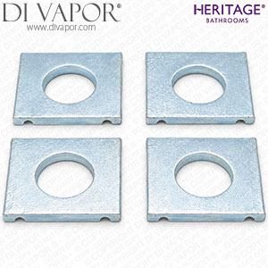 Heritage QSP94 Angled washer x 4 Bath Feet Spare Part