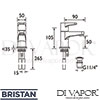  Bristan QST BAS C GEN1 Mixer Spare Diagram