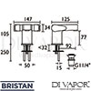 Bristan QST BAS2 C GEN1 Mixer Spare Diagram