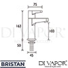 Bristan QST HNK C Mixer Spare Diagram