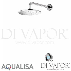 Aqualisa QTC.01.FW.HP Q Shower with Fixed Wall Head HP/Combi Spare Parts