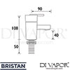 Bristan QU 1 2 C GEN1 Spare Diagram
