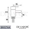 Bristan QU 3 4 C GEN1 Spare Diagram