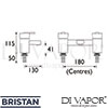 Bristan QU BF C GEN1 Spare Diagram