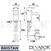 Bristan QU SMBAS C GEN1 Mixer Spare Diagram