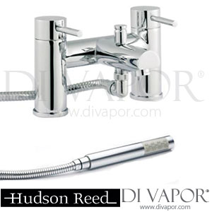 Hudson Reed QUE304 Quest Bath Shower Mixer with Shower Kit Spare Parts