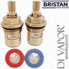 Bristan QV012-620-2 half inch Short Stem CD Valve Cartridges Pair