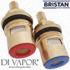 Bristan half inch Short Stem CD Valve Cartridges Pair