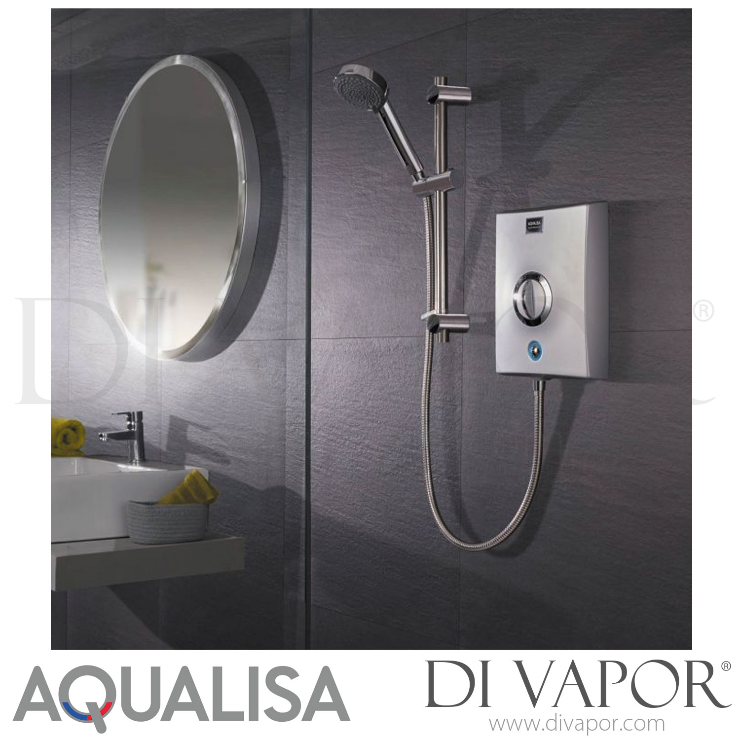 Aqualisa QZE10501 Quartz Electric Shower 10.5kW Chrome Spare Parts