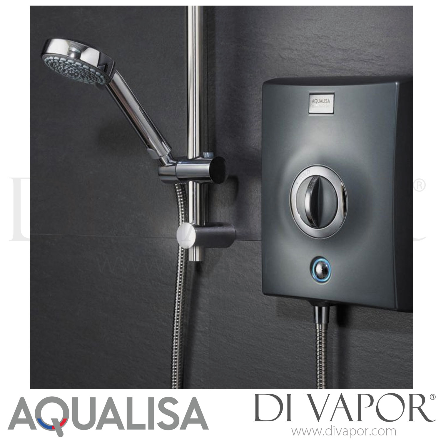 Aqualisa QZE8511 Quartz Electric Shower 8.5kW Graphite Spare Parts