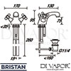 Bristan R BAS C GEN1 Mixer Spare Diagram