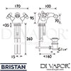 Bristan R BID C GEN1 Mixer Spare Diagram
