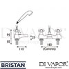 Bristan R DBSM G GEN1 Mixer Spare Diagram