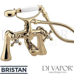 Bristan R TBSM G GEN1 Regency Bath Shower Mixer Tall Pillars Tap - Gold - 28/10/2013 - Spare Parts