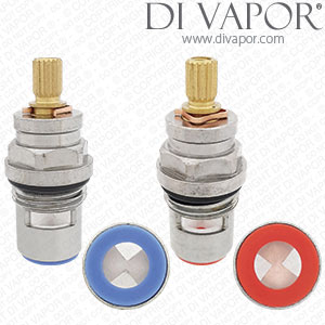 Zuchetti R9742P 9501 Quarter Turn Pair of Cartridges Compatible Replacement