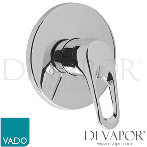 VADO RAD-145-C/P Radius Concealed Shower Valve Spare Parts