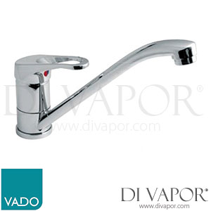VADO RAD-150-C/P Radius Mono Sink Mixer Spare Parts