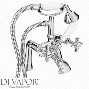 Victorian Plumbing Regent Traditional Bath Shower Mixer Tap with Adjustable Shrouds for Roll Top Baths - REG002-STPWS01 Spare Parts