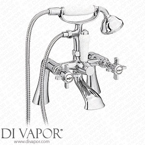 Victorian Plumbing Regent Traditional Bath Shower Mixer Tap - Chrome - REG002 Spare Parts
