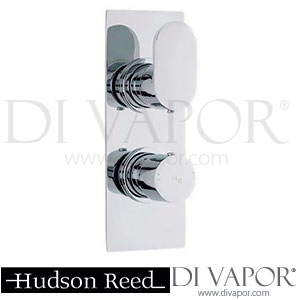 Hudson Reed Reign Twin Concealed Thermostatic Shower Valve With Diverter - Square Plate - REI3207 Spare Parts