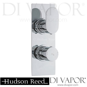 Hudson Reed Reign Twin Concealed Thermostatic Shower Valve - Square Plate - REI3210 Spare Parts