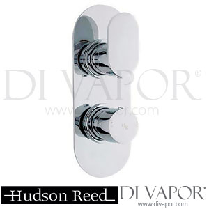 Hudson Reed Reign Twin Concealed Thermostatic Shower Valve With Diverter - Round Plate - REI3407 Spare Parts
