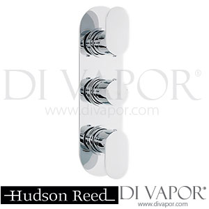 Hudson Reed Reign Triple Concealed Thermostatic Shower Valve With Diverter - Round Plate - REI3417 Spare Parts