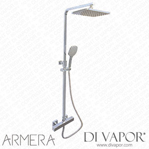 Armera RI.352.55.5 Rio Exposed Square 2 Outlet Thermostatic Valve Brushed Black Spare Parts