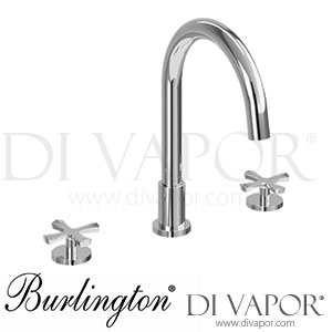 Burlington RIV32 CHR Riviera 3 Hole Bath Set Spare Parts