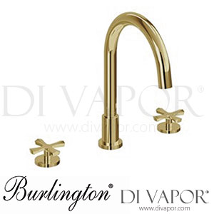 Burlington RIV32 GOLD Riviera 3 Hole Bath Set Spare Parts