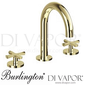 Burlington RIV6 GOLD Riviera 3 Hole Deck Basin Mixer Tap Spare Parts